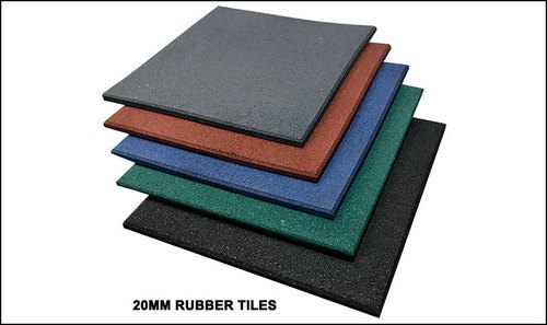 Plain Rubber Tiles